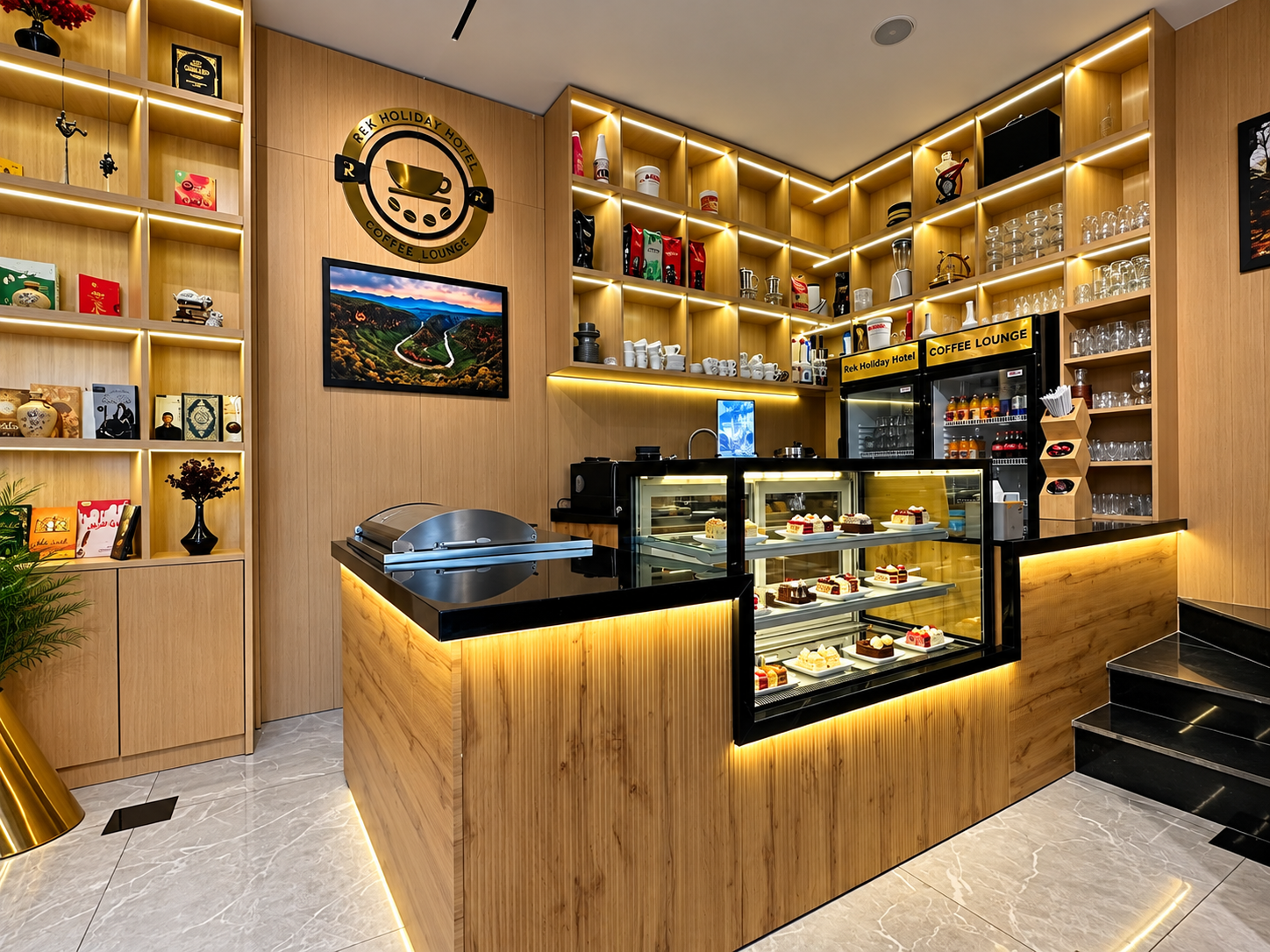 REK Holiday Hotel coffee shop
